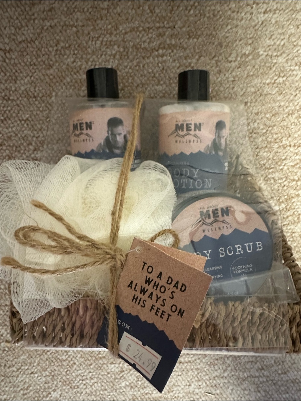 Grooming Set - Navy & Cream